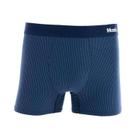 Cueca Mash Boxer Microfibra Listrada - Azul escuro - P