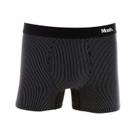 Cueca Mash Boxer Microfibra Listrada - Preto - M