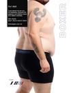 Cueca nawes box em algodão plus size n22