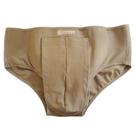 Cueca Para Hérnia Inguinal Dupla Ortocenter Cor Bege