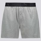 Cueca Puma Samba Canção Cotton Cinza Cueca Puma Samba Canção Cotton Cinza