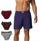 Cueca Samba Canção Kit C/2 E Kit 06 Cuecas Slip Algodão Puro