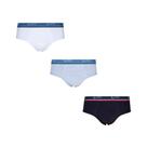Cueca Slip Algodão com Elastano Kit /3 Lupo 524-089 Cueca Slip Algodão com Elastano Kit /3 Lupo 524-089