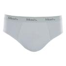 Cueca Slip Algodão MASH Branca