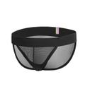 Cueca Slip Cavada Transparente