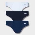 Cueca Slip Lupo Kit c/3 unidades 0515 Cueca Slip Lupo Kit c/3 unidades 0515