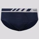 Cueca Slip Lupo Microfibra Sem Costura Marinho