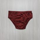 Cueca Slip Lycra Acetinado Tradicional Games - Vinho Cueca Slip Lycra Acetinado Tradicional Games - Vinho