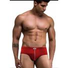 Cueca Slip Microfibra Nawes Pacote Com Três Cuecas Masculinas Com Cós E Sem Cós