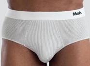 Cueca Slip Risca de Gis Mash Ref 045.01 em microfibra leve e confortavél