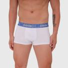 Cueca Trunk Branco/Azul Cueca Trunk Branco/Azul