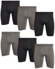Cuecas boxer AND1 Platinum Performance Long Leg, pacote com 6 unidades masculinas