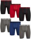 Cuecas boxer AND1 Platinum Performance Long Leg, pacote com 6 unidades masculinas