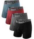 Cuecas boxer BAMBOO COOL 360 de malha respirável para homens Cuecas boxer BAMBOO COOL 360 de malha respirável para homens