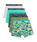 Cuecas boxer Calvin Klein Boys Little Modern Cotton, pacote com 5