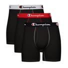 Cuecas boxer Champion Total Support, pacote com 3 unidades de algodão