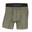 Cuecas boxer de algodão e poliéster Carhartt, pacote com 2 unidades para homens