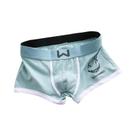 Cuecas Boxer De Algodão Masculinas Respirável U-Convexo Roupa Íntima Confortável Design De Rosto Cuecas Boxer De Algodão Masculinas Respirável U-Convexo Roupa Íntima Confortável Design De Rosto