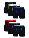 Cuecas boxer Hanes, cuecas íntimas masculinas que absorvem a umidade, pacote com 6