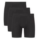 Cuecas boxer Hanes Originals SuperSoft Viscose Bamboo Masculinas Pretas