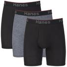 Cuecas boxer Hanes Total Support, bolsa anti-atrito masculina