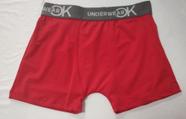 Cuecas Boxer juvenil vermelha
