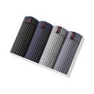 Cuecas Boxer Listradas De Algodão Para Homens Tamanho plus 6XL, 4 Peças, Lingerie Sexy U Convex,