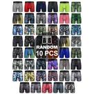 Cuecas boxer longas para malha, tricô, fast dry sport, para homens, pacote com 10