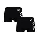 Cuecas Boxer Longas Sexy Para Homens Em Algodão Macio Com Bolsa 3D Cuecas Boxer Longas Sexy Para Homens Em Algodão Macio Com Bolsa 3D
