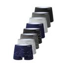 Cuecas Boxer Masculinas 8 Peças, Macias E Respiráveis, Com Linhas Modernas, De Alta Qualidade, Para Cuecas Boxer Masculinas 8 Peças, Macias E Respiráveis, Com Linhas Modernas, De Alta Qualidade, Para
