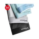 Cuecas Boxer Masculinas Antibacterianas De Seda Gelada Com Grafeno, Kit 4 Peças, Sem Costura,