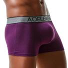 Cuecas Boxer Masculinas Antideslizantes Com Bolsa Escrotal Convexa Em U Para Separação De Veias