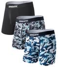 Cuecas boxer masculinas, bolsa dupla separada, XXL, Halloween