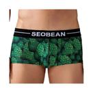 Cuecas Boxer Masculinas Com Estampa De Dragão, Cintura Baixa, Confortáveis, Leves E Modernas