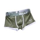 Cuecas Boxer Masculinas De Algodão Em 3 Cores L XL 2XL 3XL, Boxers Esportivos Macios E Respiráveis