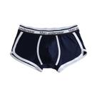Cuecas Boxer Masculinas De Algodão Respiráveis Lisas De Cintura Média - Pacote Com 1/4 - Shorts