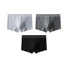 Cuecas Boxer Masculinas De Algodão Respirável 3PCS, Shorts Esportivos, Presente