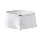 Cuecas Boxer Masculinas De Cintura Baixa, Respiráveis E Elásticas, Com Bolsa U Convexa, 1 Ou 2