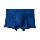 Cuecas Boxer Masculinas De Modal Ice Silk Com Malha Respirável Para Esportes, Conforto De Verão