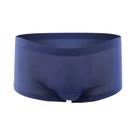 Cuecas Boxer Masculinas De Seda Gelada Antártica, Peça Única, Sensual E Moderna Para O Verão