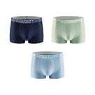 Cuecas Boxer Masculinas De Seda Gelada Tamanho Grande, Conjunto De 3 Peças, Roupa Íntima Respirável Cuecas Boxer Masculinas De Seda Gelada Tamanho Grande, Conjunto De 3 Peças, Roupa Íntima Respirável