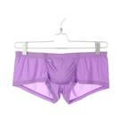 Cuecas Boxer Masculinas De Seda Gelada Ultrafinas De Secagem Rápida Respiráveis Cor Sólida