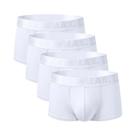 Cuecas Boxer Masculinas Em Modal Respirável, Pacote Com 4 Shorts Boxershorts Ropa Interior Hombre