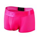 Cuecas Boxer Masculinas Fluorescentes Esportivas Em Malha Respirável Transparente