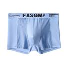 Cuecas Boxer Masculinas plus Size L-6XL De Malha De Seda Gelada, Ajuste Fino, Respiráveis, Sexy, De