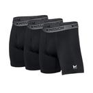 Cuecas boxer MISSION 6 Performance Mesh XL, pacote com 3 para homens