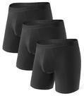Cuecas boxer modais masculinas DAVID ARCHY ultramacias, pacote com 3