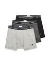 Cuecas boxer POLO RALPH LAUREN Classic Fit com embalagem Wicking, pacote com 3 Cuecas boxer POLO RALPH LAUREN Classic Fit com embalagem Wicking, pacote com 3