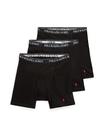 Cuecas boxer POLO RALPH LAUREN Classic Fit com embalagem Wicking, pacote com 3