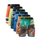Cuecas Boxer Respiráveis Para Homens plus Size, 6 Peças, Estampadas, Roupa De Banho Sexy Para Homens